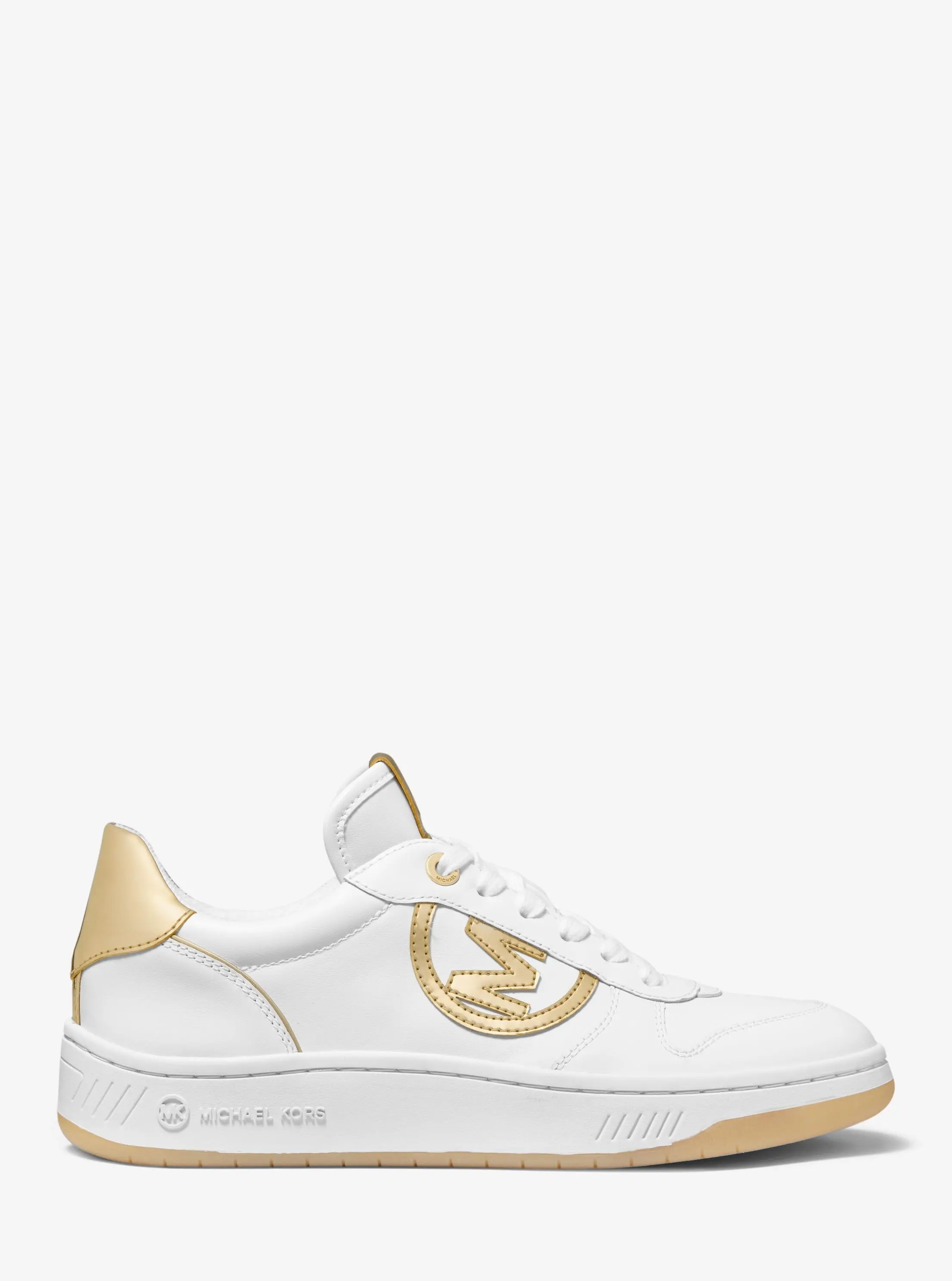 michael kors gertie studded leather sneaker