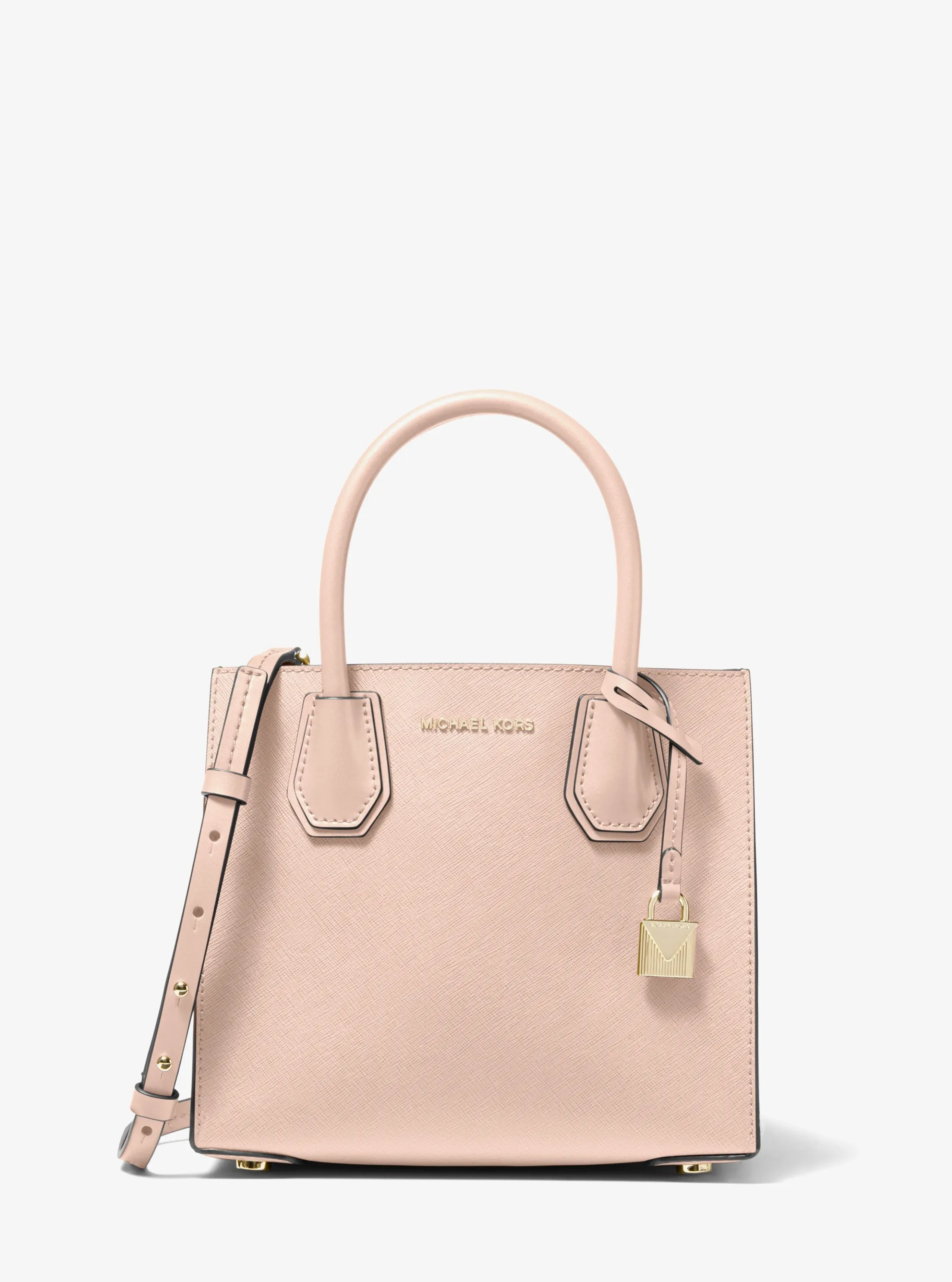 michael kors 中国官方在线精品店 - mercer 中号皮质手提包