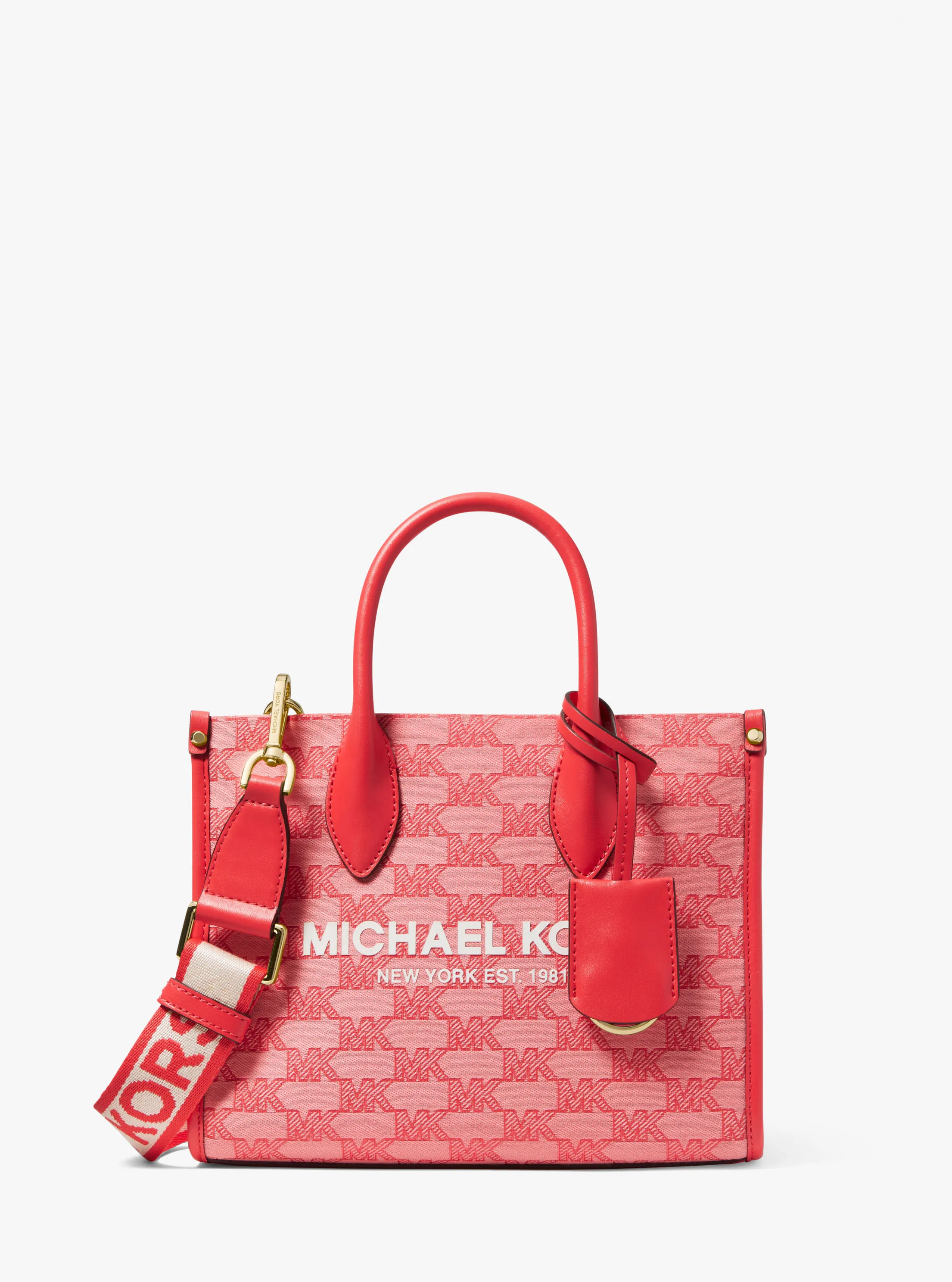 MICHAEL KORS 中国官方在线精品店- Mirella 小号老花斜挎包