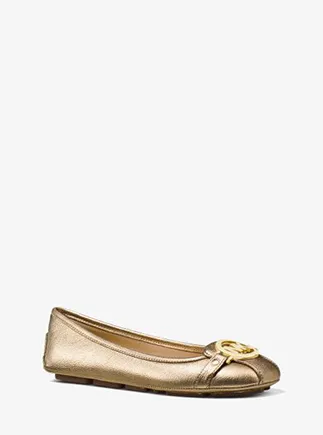 Michael Kors 平底鞋 金色
